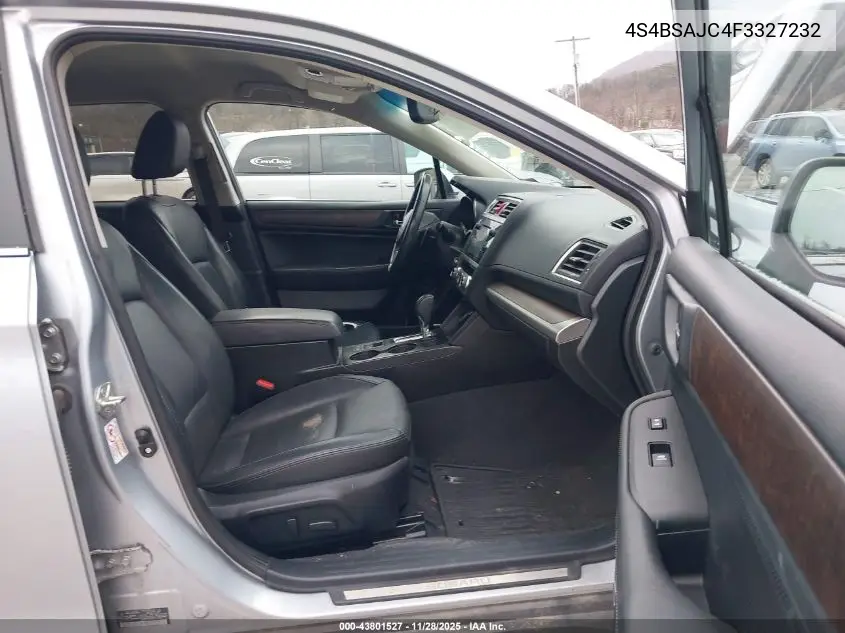 4S4BSAJC4F3327232 2015 Subaru Outback 2.5I Limited