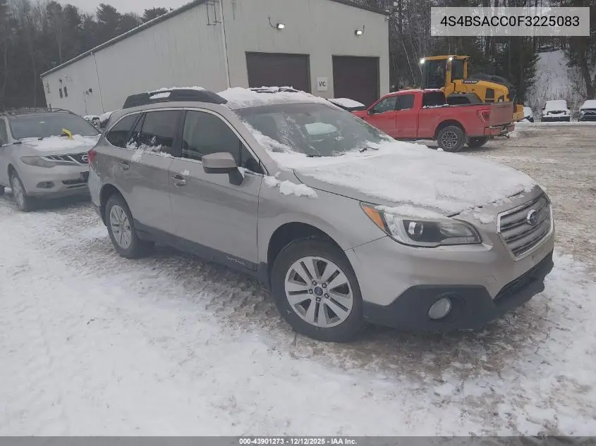 4S4BSACC0F3225083 2015 Subaru Outback 2.5I Premium