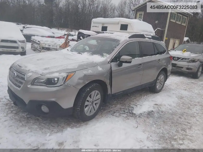 4S4BSACC0F3225083 2015 Subaru Outback 2.5I Premium