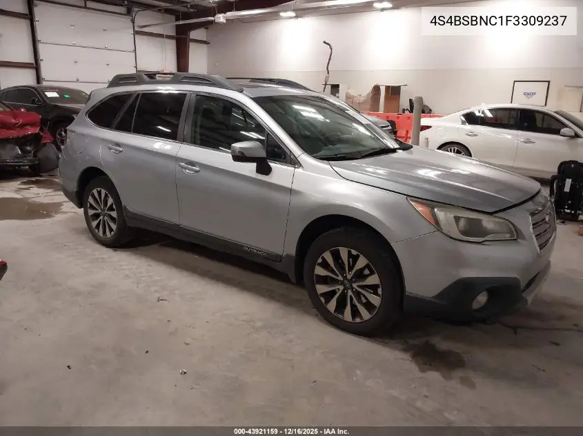4S4BSBNC1F3309237 2015 Subaru Outback 2.5I Limited