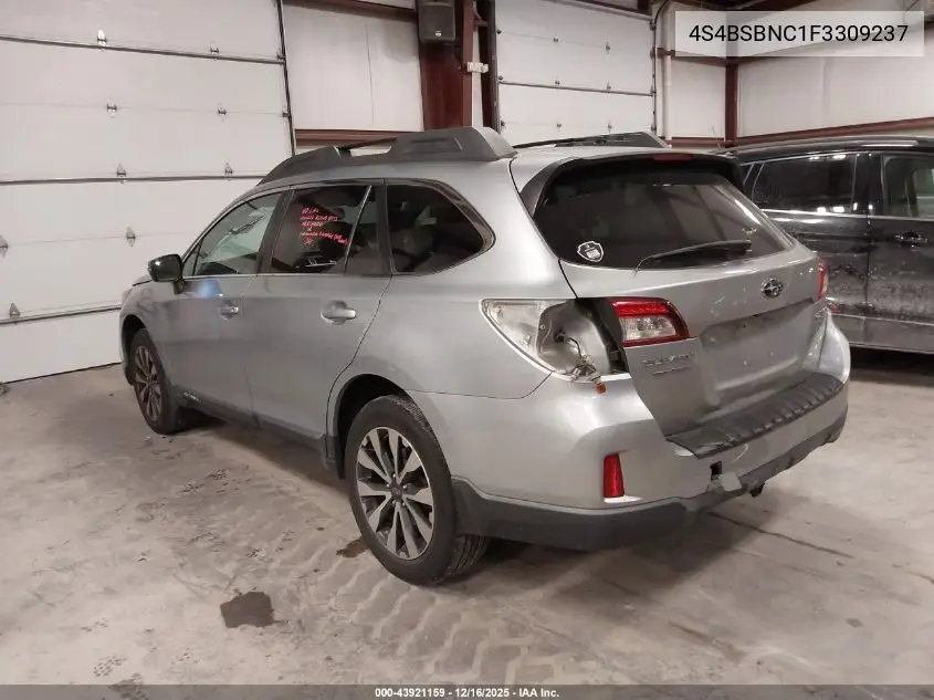 4S4BSBNC1F3309237 2015 Subaru Outback 2.5I Limited