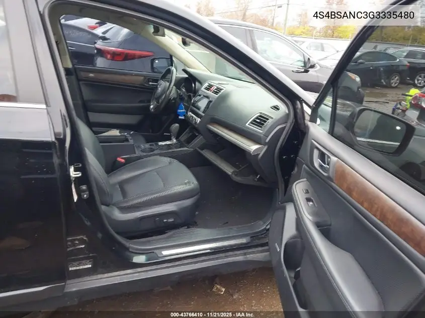 4S4BSANC3G3335480 2016 Subaru Outback 2.5I Limited