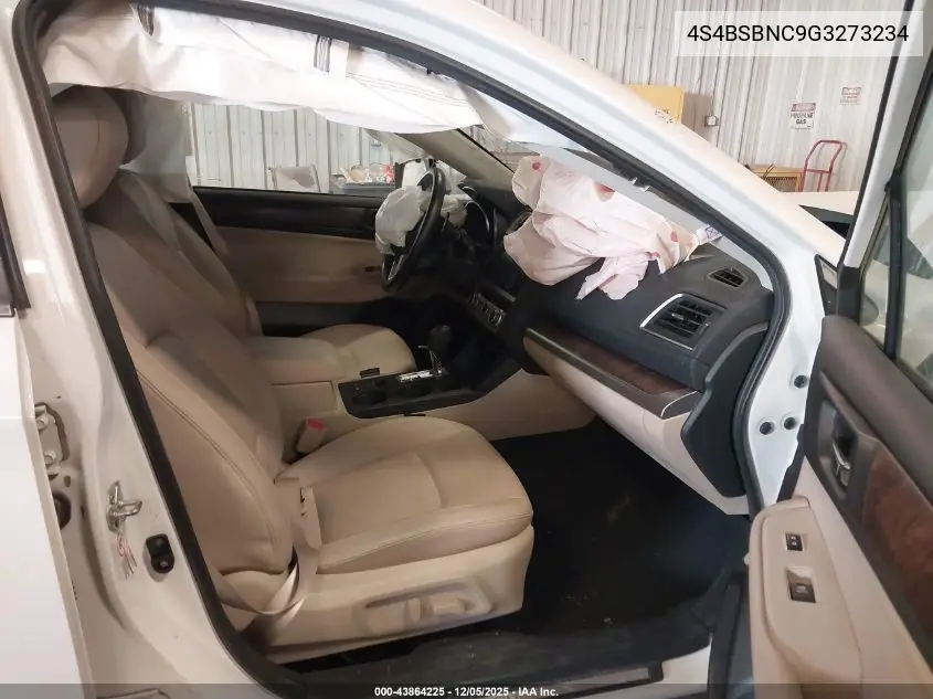 4S4BSBNC9G3273234 2016 Subaru Outback 2.5I Limited