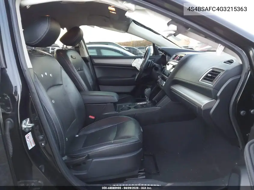 4S4BSAFC4G3215363 2016 Subaru Outback 2.5I Premium
