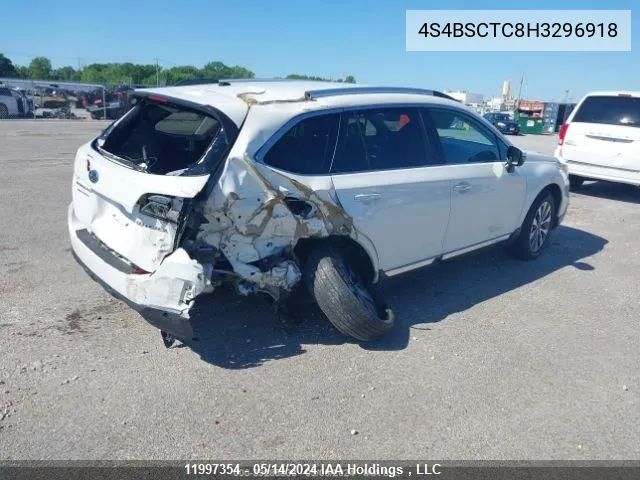 2017 Subaru Outback VIN: 4S4BSCTC8H3296918 Lot: 11997354