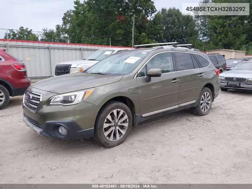 2017 Subaru Outback 3.6R Touring VIN: 4S4BSETCXH3283292 Lot: 40103461