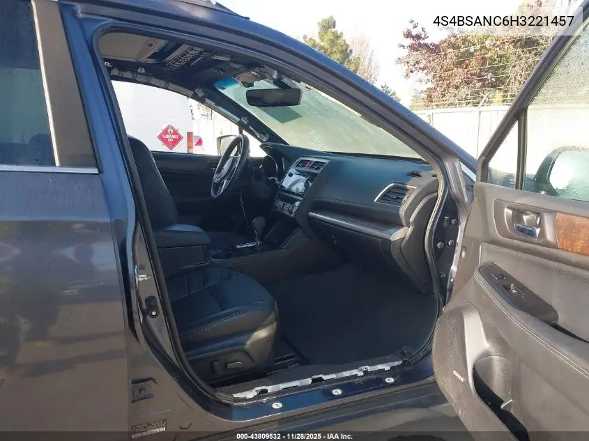 4S4BSANC6H3221457 2017 Subaru Outback 2.5I Limited