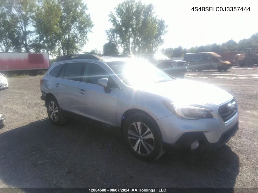 4S4BSFLC0J3357444 2018 Subaru Outback