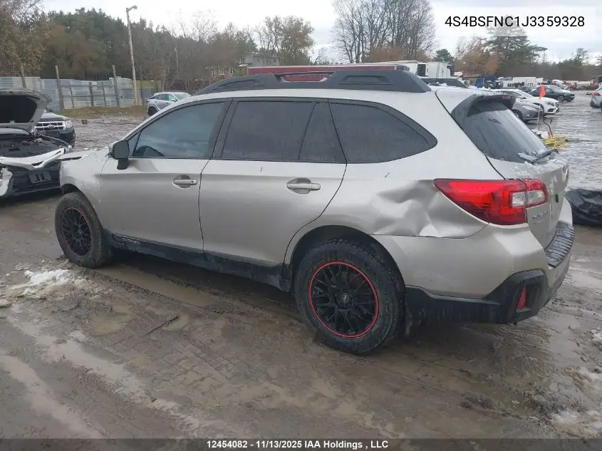 4S4BSFNC1J3359328 2018 Subaru Outback 3.6R Limited