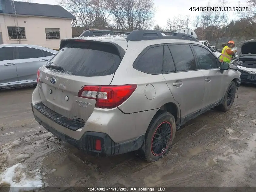 4S4BSFNC1J3359328 2018 Subaru Outback 3.6R Limited