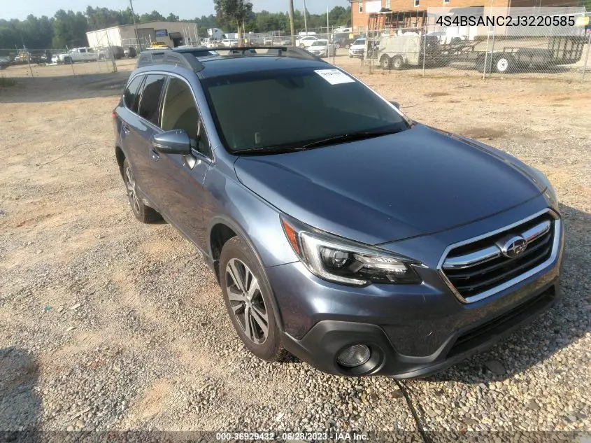 4S4BSANC2J3220585 2018 Subaru Outback 2.5I Limited