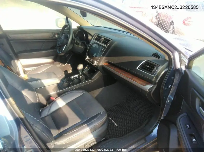 4S4BSANC2J3220585 2018 Subaru Outback 2.5I Limited