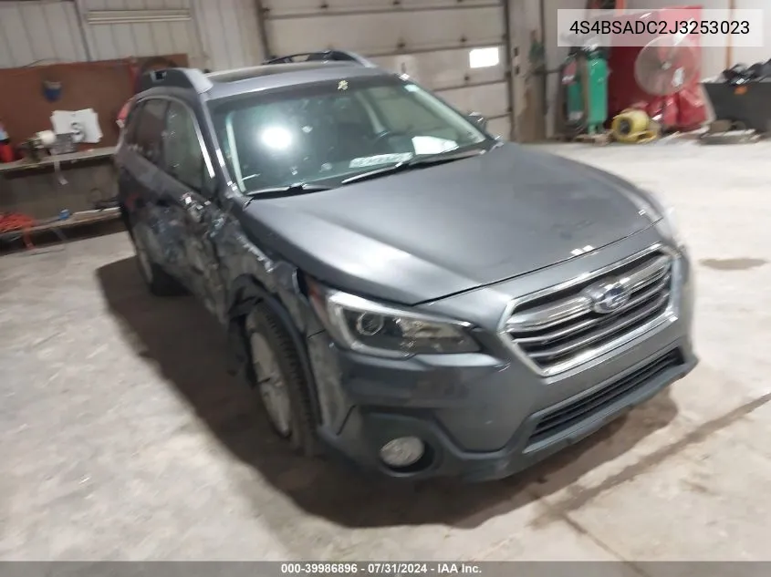 4S4BSADC2J3253023 2018 Subaru Outback 2.5I Premium