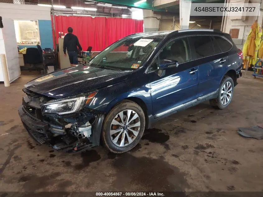 2018 Subaru Outback 3.6R Touring VIN: 4S4BSETCXJ3241727 Lot: 40054867