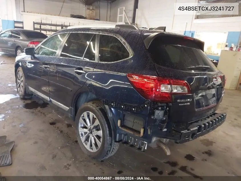 2018 Subaru Outback 3.6R Touring VIN: 4S4BSETCXJ3241727 Lot: 40054867