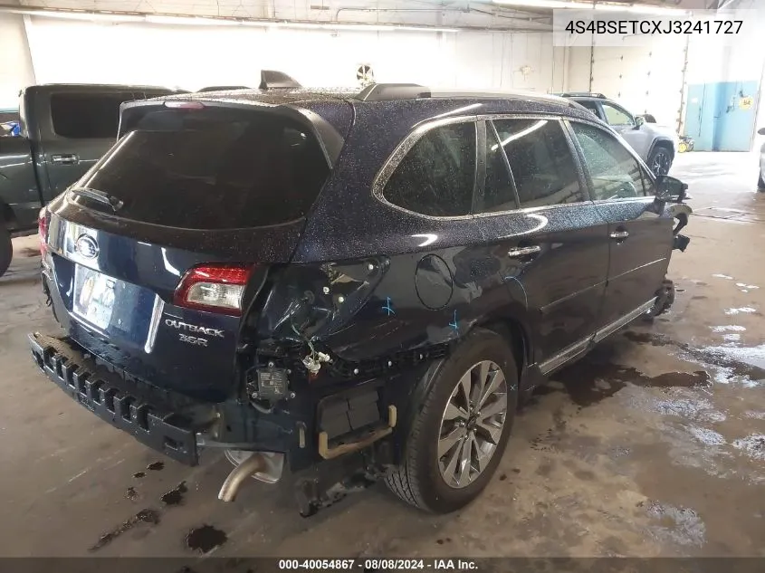 2018 Subaru Outback 3.6R Touring VIN: 4S4BSETCXJ3241727 Lot: 40054867