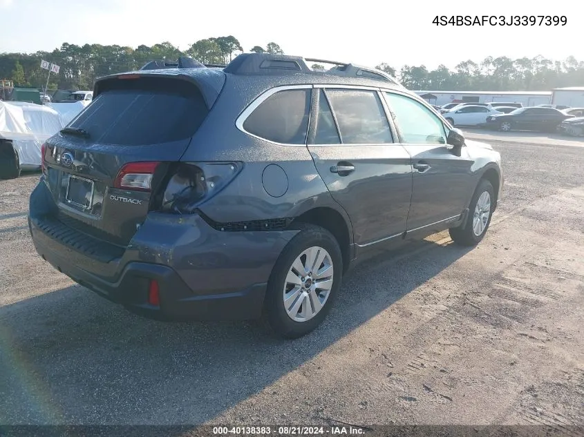 4S4BSAFC3J3397399 2018 Subaru Outback 2.5I Premium