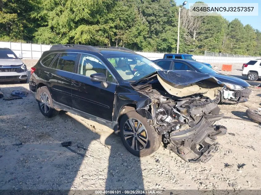 4S4BSANC9J3257357 2018 Subaru Outback 2.5I Limited