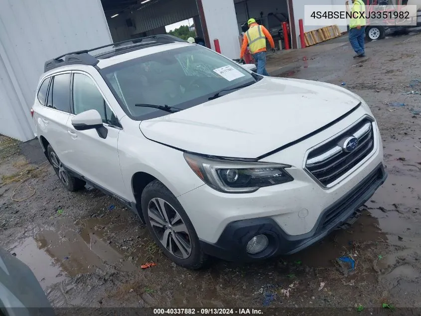 4S4BSENCXJ3351982 2018 Subaru Outback 3.6R Limited