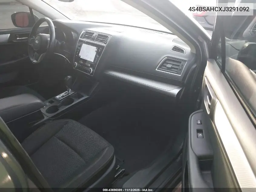 4S4BSAHCXJ3291092 2018 Subaru Outback 2.5I Premium