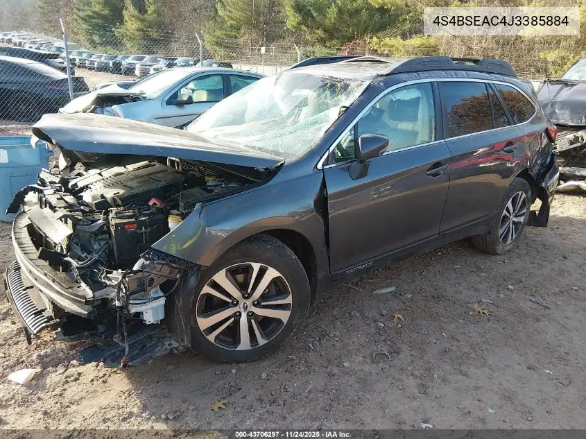 4S4BSEAC4J3385884 2018 Subaru Outback 3.6R