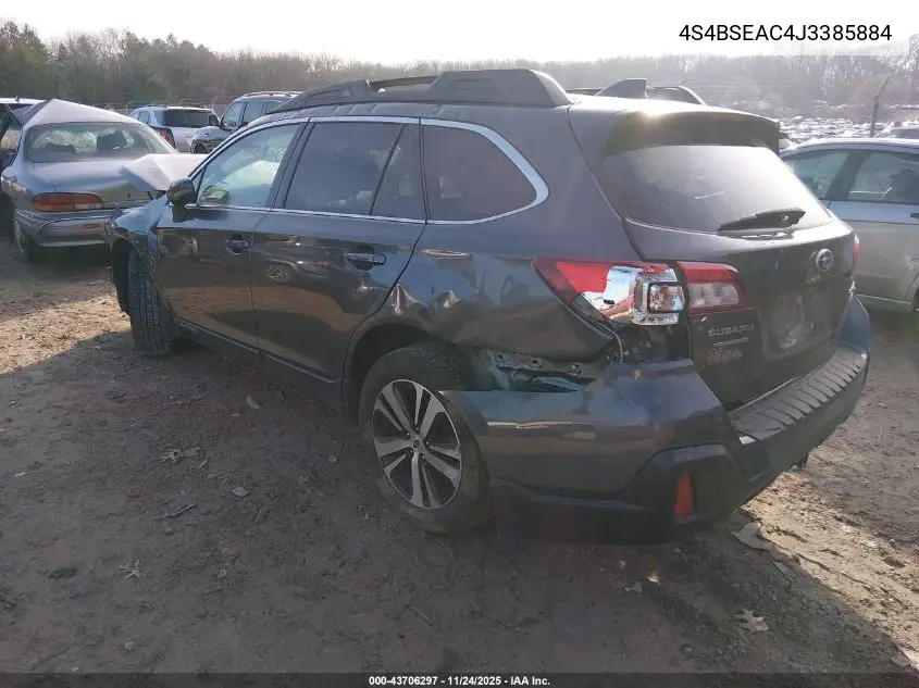 4S4BSEAC4J3385884 2018 Subaru Outback 3.6R