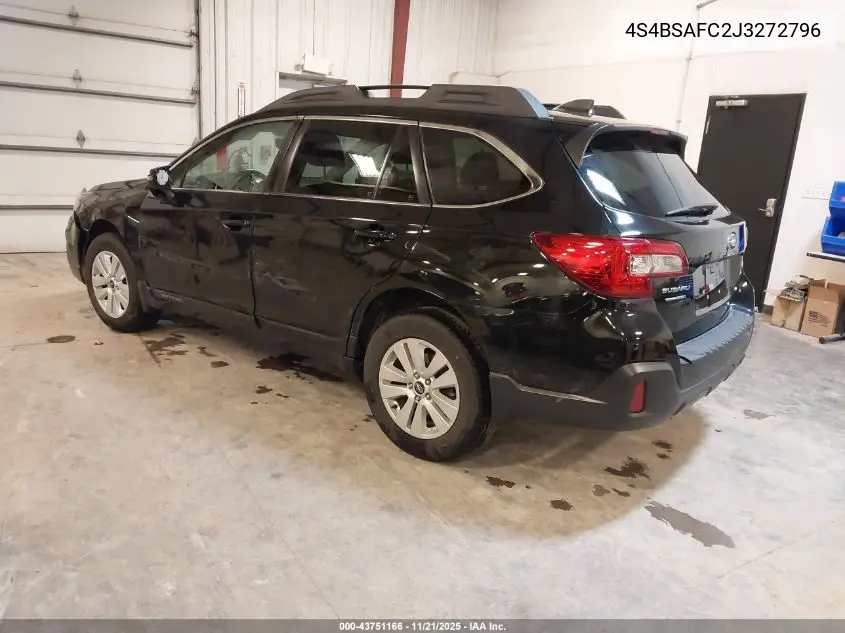 4S4BSAFC2J3272796 2018 Subaru Outback 2.5I Premium