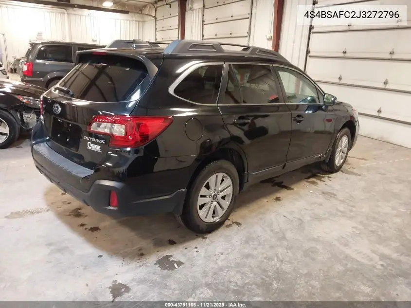 4S4BSAFC2J3272796 2018 Subaru Outback 2.5I Premium
