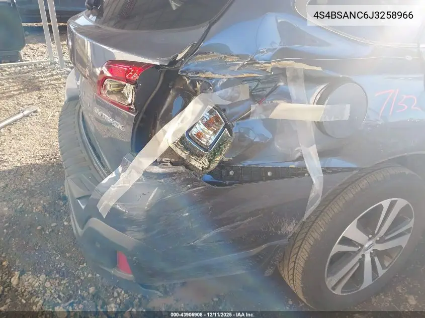 4S4BSANC6J3258966 2018 Subaru Outback 2.5I Limited