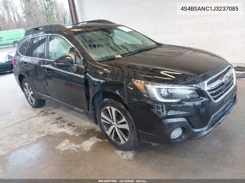 4S4BSANC1J3237085 2018 Subaru Outback 2.5I Limited