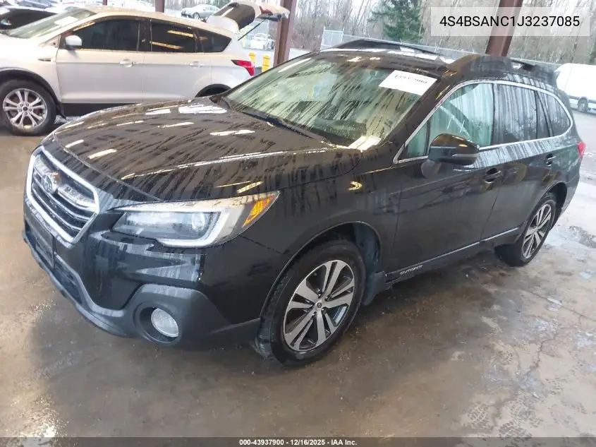 4S4BSANC1J3237085 2018 Subaru Outback 2.5I Limited