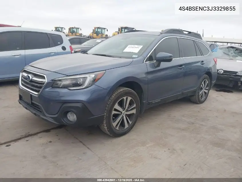 4S4BSENC3J3329855 2018 Subaru Outback 3.6R Limited