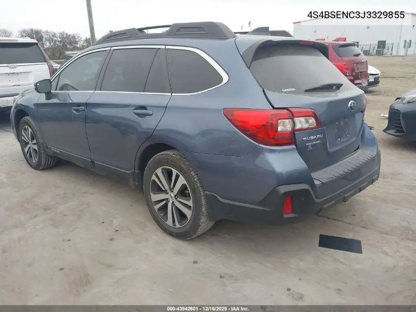 4S4BSENC3J3329855 2018 Subaru Outback 3.6R Limited
