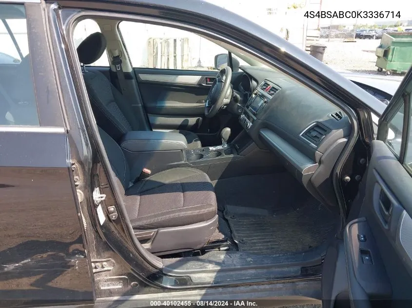 4S4BSABC0K3336714 2019 Subaru Outback 2.5I