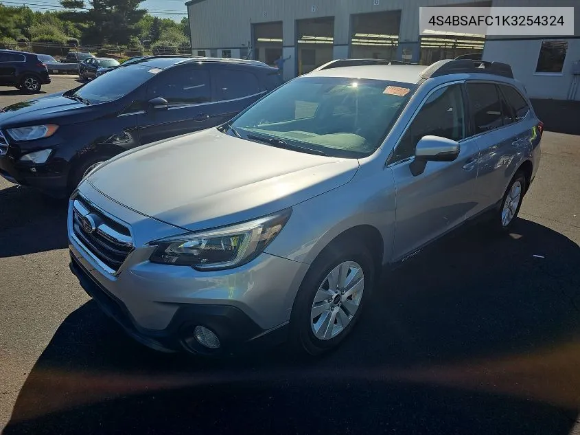 4S4BSAFC1K3254324 2019 Subaru Outback 2.5I Premium