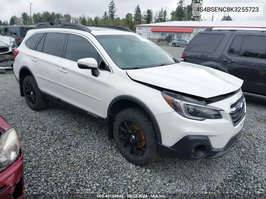 2019 Subaru Outback 3.6R Limited VIN: 4S4BSENC8K3255723 Lot: 40158045