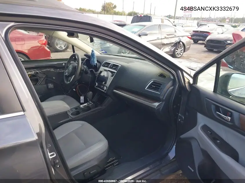 4S4BSANCXK3332679 2019 Subaru Outback 2.5I Limited