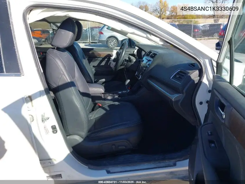 4S4BSANC1K3330609 2019 Subaru Outback 2.5I Limited