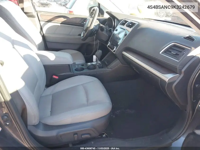 4S4BSANC9K3242679 2019 Subaru Outback 2.5I Limited