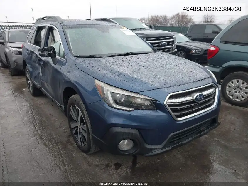 4S4BSENC3K3384730 2019 Subaru Outback 3.6R Limited