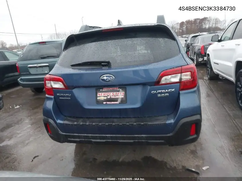 4S4BSENC3K3384730 2019 Subaru Outback 3.6R Limited