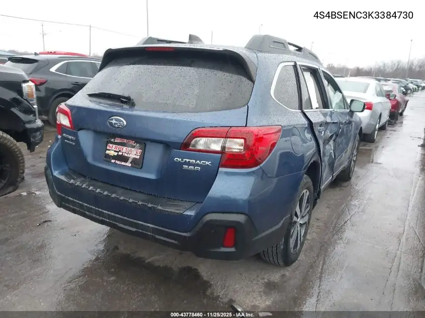 4S4BSENC3K3384730 2019 Subaru Outback 3.6R Limited