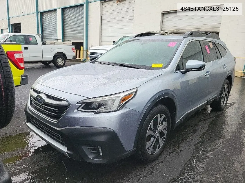 2020 Subaru Outback Limited VIN: 4S4BTANCXL3125126 Lot: 39976869