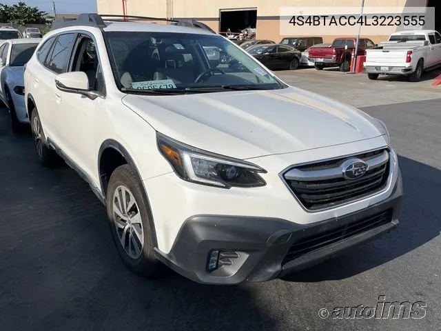 2020 Subaru Outback Premium VIN: 4S4BTACC4L3223555 Lot: 40014633