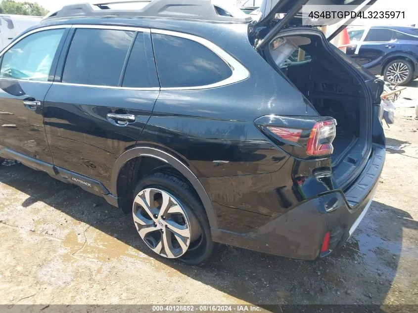 2020 Subaru Outback Touring Xt VIN: 4S4BTGPD4L3235971 Lot: 40128652