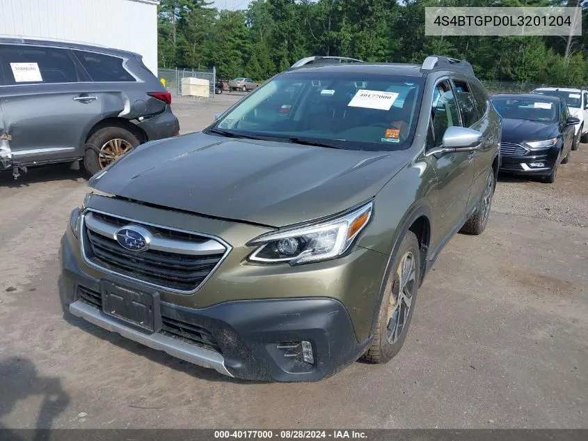 4S4BTGPD0L3201204 2020 Subaru Outback Touring Xt