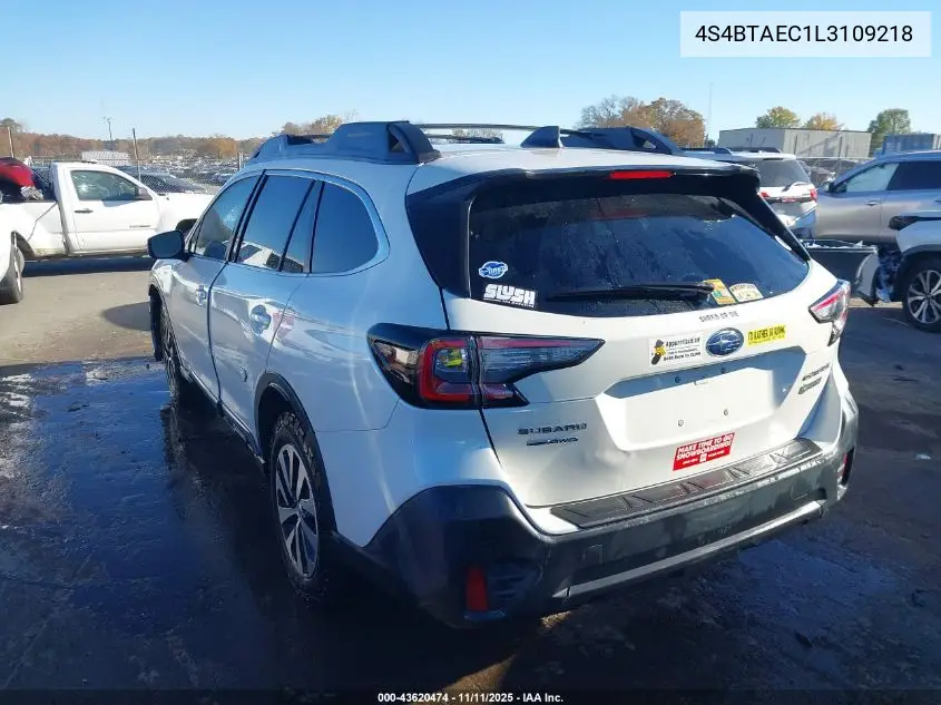 4S4BTAEC1L3109218 2020 Subaru Outback Premium