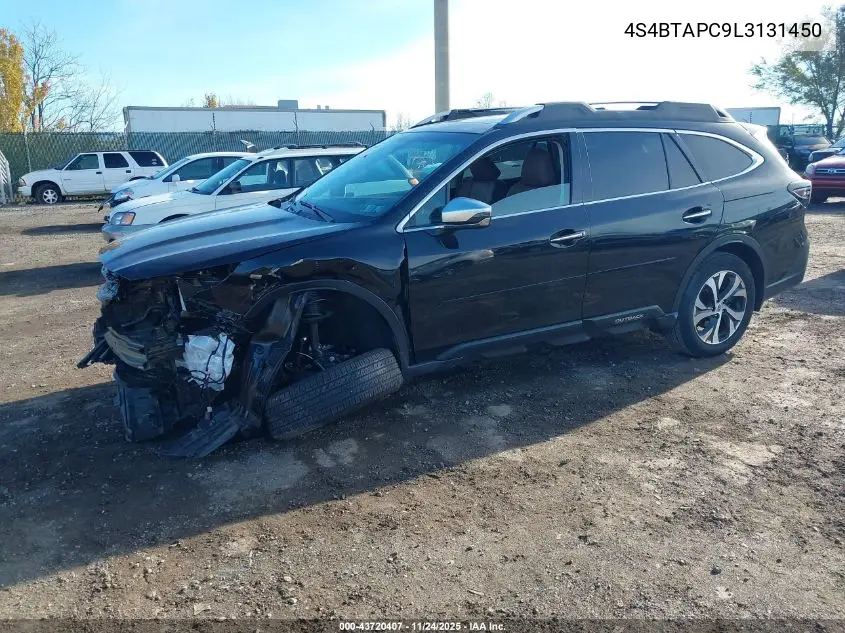 4S4BTAPC9L3131450 2020 Subaru Outback Touring