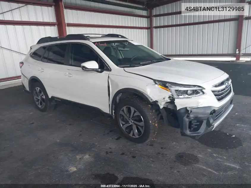 4S4BTANC1L3129985 2020 Subaru Outback Limited