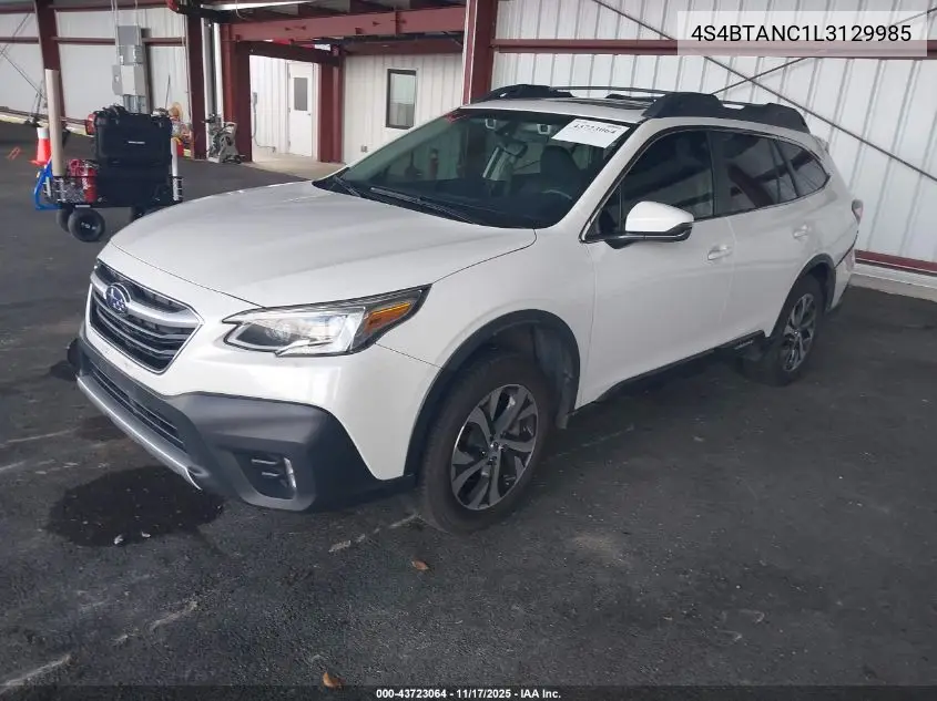 4S4BTANC1L3129985 2020 Subaru Outback Limited